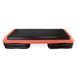 Степ-платформа Cornix Pro 3-ступінчаста 109x41x10-20 см &ndash; регульована платформа для аеробіки та силових вправ, чорна/червона XR-0404 фото 4