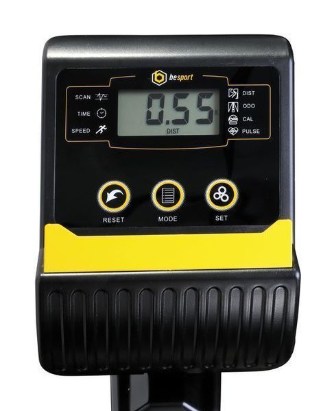 Велотренажер магнітний Besport BS-0801 Speed Чорно-жовтий 2216-1664 фото