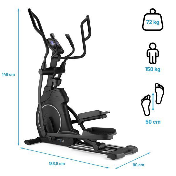 Орбітрек Gymtek XCF8000 електромагнітний 55111-1664 фото
