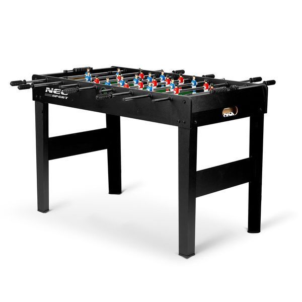 Настільний футбол Neo-Sport NS-805 118x61x79 см чорний з 3 м&rsquo;ячами та стійкою конструкцією 180500 фото