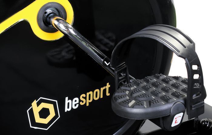 Велотренажер магнітний Besport BS-0801 Speed Чорно-жовтий 2216-1664 фото