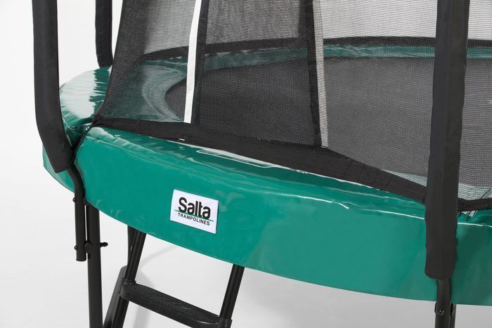 Батут Salta Comfort Edition 427 см з захисною сіткою Black 5078A 17581-09 фото