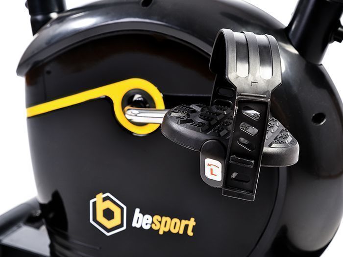 Велотренажер магнітний Besport BS-0801 Speed Чорно-жовтий 2216-1664 фото