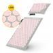 Килимок акупунктурний з подушкою 4FIZJO Eco Mat Аплікатор Кузнєцова Grey/Pink (P-5907739312174) 145447-2692 фото 4