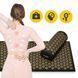 Килимок акупунктурний з валиком 4FIZJO Classic Mat XL Аплікатор Кузнєцова Black/Gold (P-5907739315052) 154224-2692 фото 2