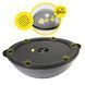 Балансувальна платформа (півсфера) Cornix Bosu Ball XR-0455 58 см з еспандерами сірий XR-0455 фото 2
