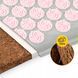 Килимок акупунктурний з подушкою 4FIZJO Eco Mat Аплікатор Кузнєцова Grey/Pink (P-5907739312174) 145447-2692 фото 9