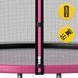 Батут із зовнішньою сіткою 4FIZJO Classic 8FT 252 см Black/Pink (P-5907739314536) 154721-2692 фото 10