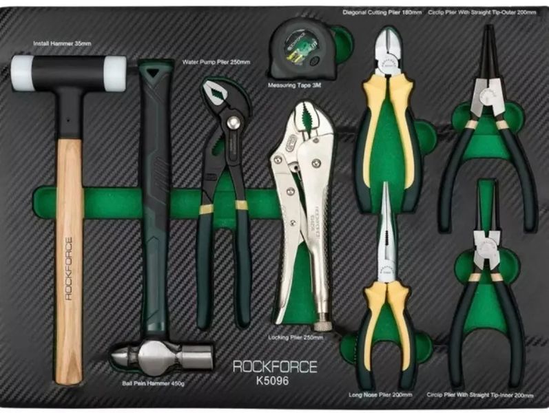 Візок інструментальний із набором інструментів 172 предмета RockFORCE RF-55306 60399 фото