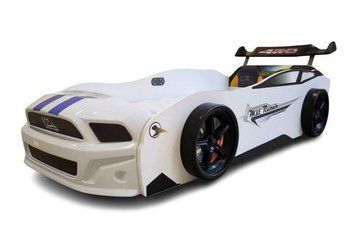 Дитяче ліжко машина Dream car&nbsp;біла B300.01.01 фото
