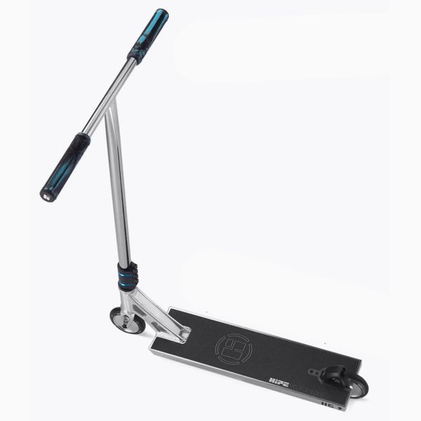 Самокат трюковий Hipe H6 Silver/Blue 410609 фото