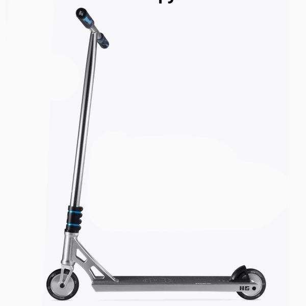 Самокат трюковий Hipe H6 Silver/Blue 410609 фото