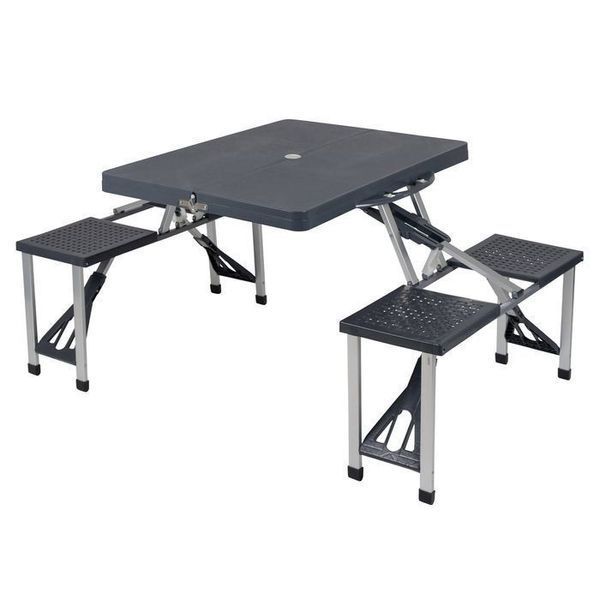 Стіл Bo-Camp Basic Grey (1404374) 103534-1106821 фото