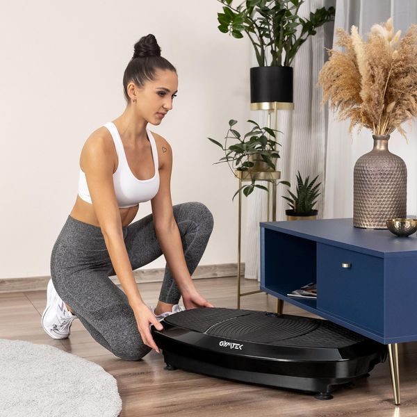Вібраційна платформа Gymtek XP750 Black 5907766661283 фото