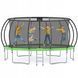 Батут із внутрішньою сіткою 4FIZJO PRO 16FT 496 см Black/Green (P-5907739319241) 154722-2692 фото 1