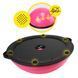 Балансувальна платформа (півсфера) Cornix Bosu Ball XR-0456 58 см з еспандерами рожевий XR-0456 фото 2