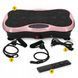 Віброплатформа для тренувань 4FIZJO Ultra+ з пультом та еспандерами Black/Pink (P-5905973402880) 152551-2692 фото 4