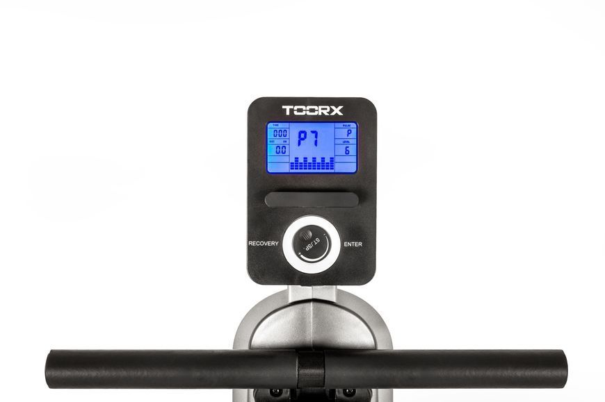 Гребний тренажер Toorx ROWER CUP PRO &mdash; компактний магнітний гребний тренажер з електронним регулюванням 931934 фото
