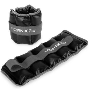 Обважнювачі-манжети для ніг та рук Cornix 2 x 2 кг XR-0400 XR-0400 фото