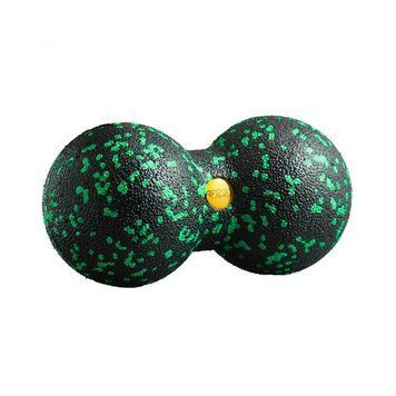 Масажний м'яч подвійний 4FIZJO EPP DuoBall 08 Black/Green (P-5907222931295) 146026-2692 фото