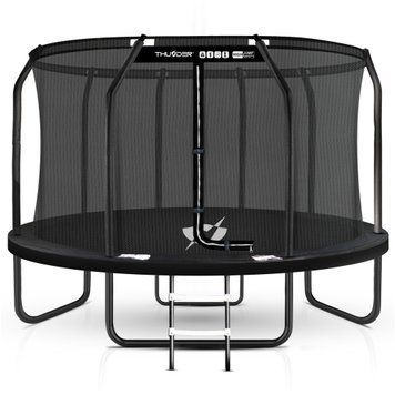 Батут THUNDER INSIDE ELITE з внутрішньою сіткою 16 футів 488 чорний INSIDE-ELITE-16FT-BLACK фото