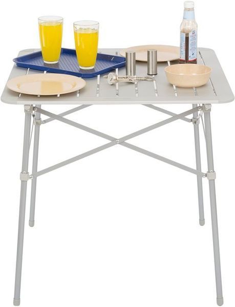 Стіл розкладний Highlander Aluminium Slat Folding Table Small Silver (FUR073) 148801-1285036 фото