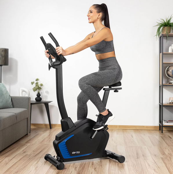 Велотренажер Gymtek XB1800 електромагнітний синій 147776-1664 фото