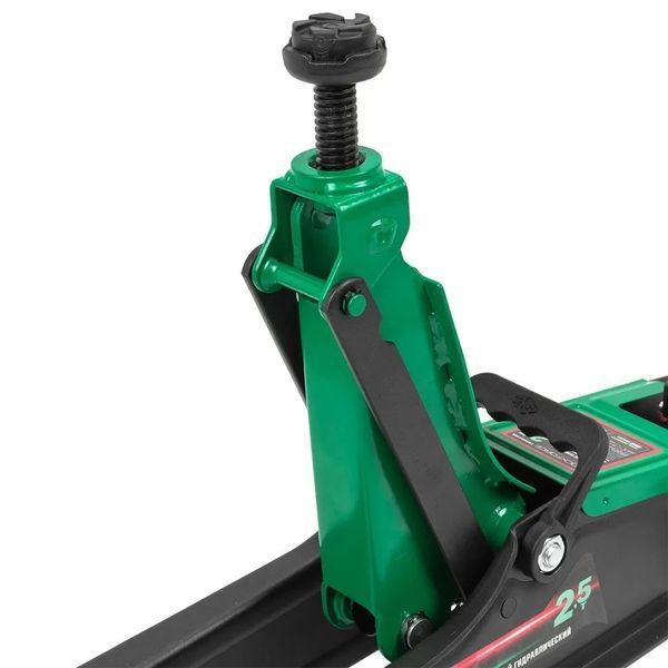 Домкрат підкатний гідравлічний 2.5 т (h min 90 мм, h max 400 мм) у кейсі ROCKFORCE RF-T830031DS 52527 фото