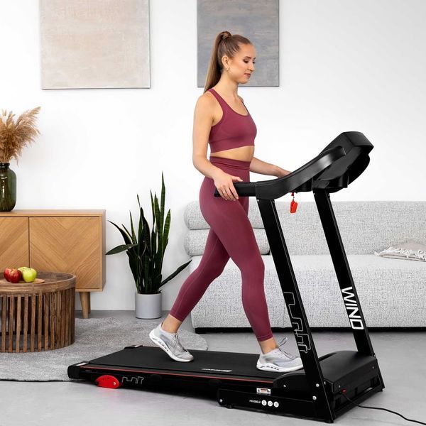 Бігова доріжка Hop-Sport HS-1000LB Wind червоний 5902308215580 фото