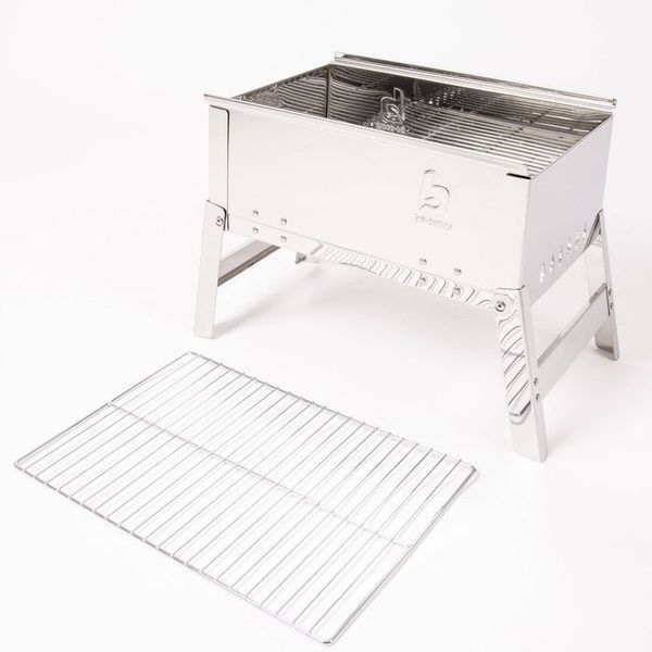 Гриль вугільний Bo-Camp Compact Delux Silver (8108360) 103696-1106821 фото