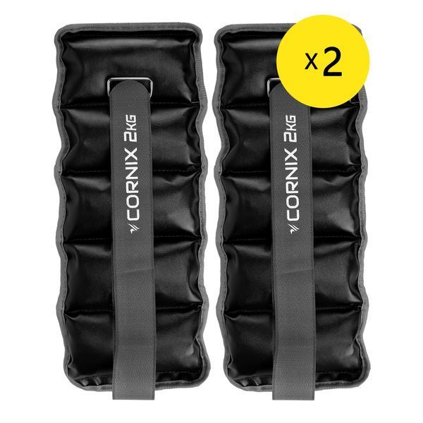 Обважнювачі-манжети для ніг та рук Cornix 2 x 2 кг XR-0400 XR-0400 фото