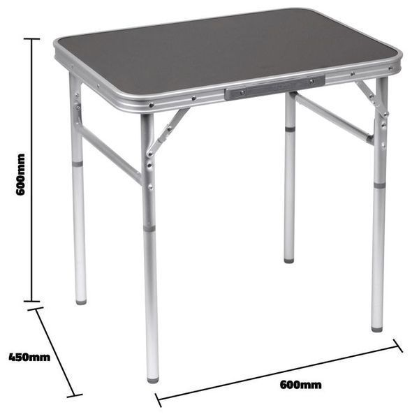 Стіл Bo-Camp 60x45 cm Grey (1404385) DAS303271 фото