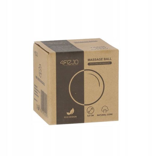 Масажний м'яч 4FIZJO Lacrosse Ball Cork 6.5 см (P-5907739319579) P-5907739319579 фото