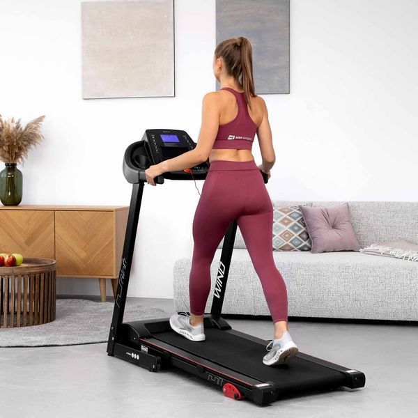 Бігова доріжка Hop-Sport HS-1000LB Wind червоний 5902308215580 фото