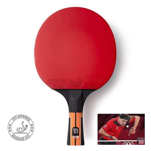 Ракетка для настільного тенісу Butterfly Timo Boll Comfort Junior FL (6110100009) 931846 фото