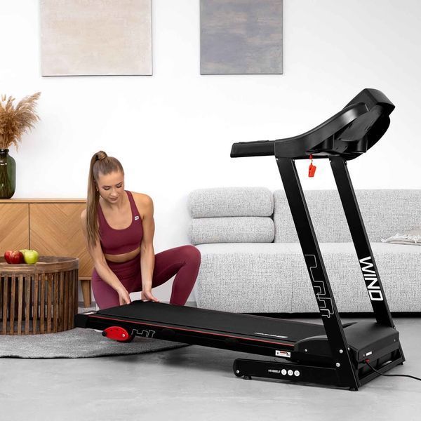 Бігова доріжка Hop-Sport HS-1000LB Wind червоний 5902308215580 фото