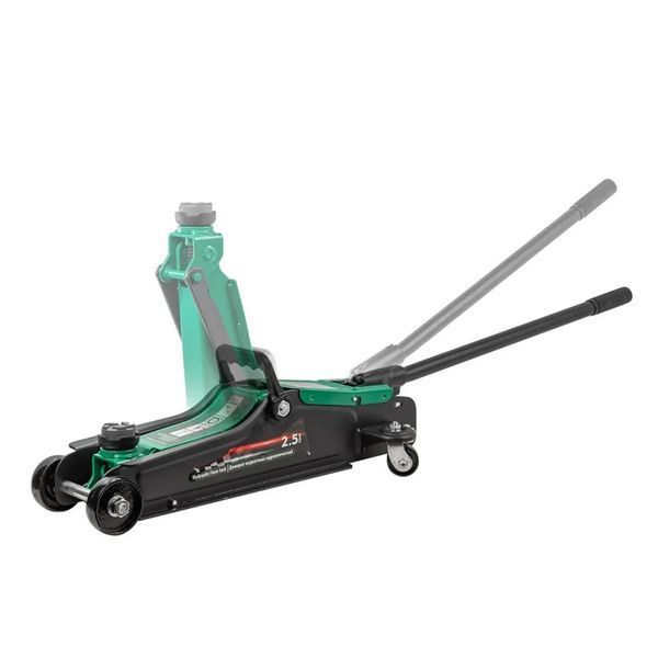 Домкрат підкатний гідравлічний 2.5 т (h min 90 мм, h max 400 мм) у кейсі ROCKFORCE RF-T830031DS 52527 фото