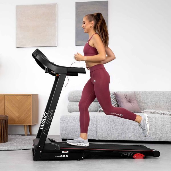 Бігова доріжка Hop-Sport HS-1000LB Wind червоний 5902308215580 фото