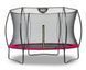 Батут EXIT Silhouette 305 см з захисною сіткою рожевий 233-3056 фото 1