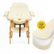 Масажний стіл складний 4FIZJO Massage Table Wood W60 Beige (P-5907739318350) P-5907739318350 фото 9