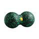 Масажний м'яч подвійний 4FIZJO EPP DuoBall 08 Black/Green (P-5907222931295) 146026-2692 фото 1