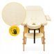 Масажний стіл складний 4FIZJO Massage Table Wood W60 Beige (P-5907739318350) P-5907739318350 фото 2
