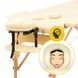 Масажний стіл складний 4FIZJO Massage Table Wood W60 Beige (P-5907739318350) P-5907739318350 фото 8