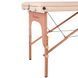 Масажний стіл inSPORTline Japane 3-Piece Wooden - кремово-жовтий 9408-1 фото 7