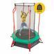 Батут дитячий для дому 4FIZJO Kids 140 см Green/Red (P-5907739319456) 154723-2692 фото 2