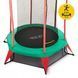 Батут дитячий для дому 4FIZJO Kids 140 см Green/Red (P-5907739319456) 154723-2692 фото 4