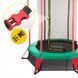 Батут дитячий для дому 4FIZJO Kids 140 см Green/Red (P-5907739319456) 154723-2692 фото 5