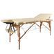 Масажний стіл inSPORTline Japane 3-Piece Wooden - кремово-жовтий 9408-1 фото 1