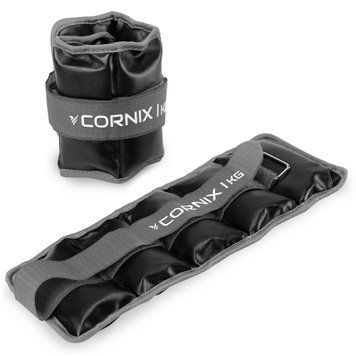 Обважнювачі-манжети для ніг та рук Cornix 2 x 1 кг XR-0397 XR-0397 фото