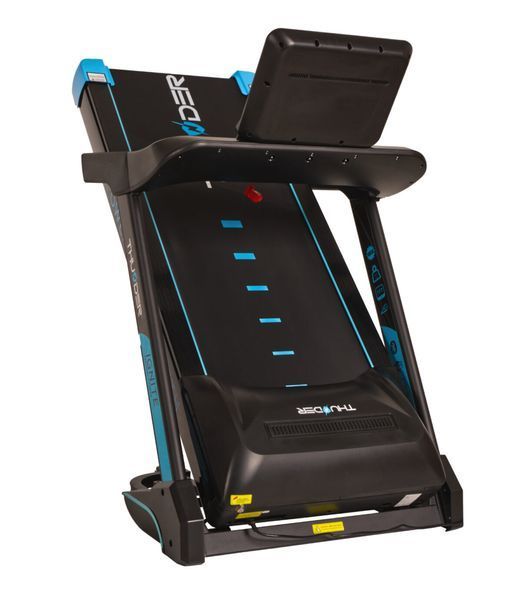 Бігова доріжка електрична THUNDER IGNITE-S-TFT-BLACK &mdash; сучасна мультимедійна доріжка для дому IGNITE-S-TFT-BLACK фото